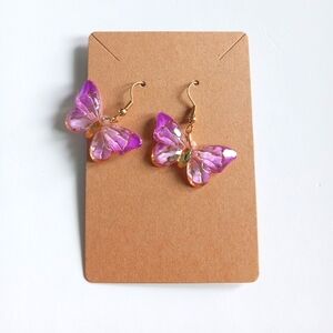 Fashion Jewelry Butterfly Dangle Earrings